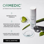 Image Skincare, Ormedic Ph Balancing Facial Cleanser, Mild Foaming And Hydrating Face Wash With Aloe Vera