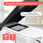 Fullstar Pro Core Vegetable Chopper - Chop And Slice Lid - Food Chopper With Container, Veggie Chopper, Fruit Slicer, Onion Dicer - Meal Prep Essential - Kitchen Gadget (6-In-1, White/Black)