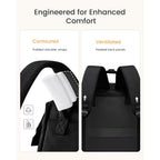 Lovevook Laptop Backpack For Women With Giant Tumbler Holder Pocket,15.6 Inch Waterproof Travel Backpack Purse Computer Laptop Bag,Professional Work College Nurse Teacher Backpack Casual Daypack,Black