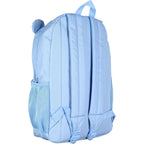 Mad Engine Care Bears Backpack Grumpy Bear Embroidered Face With Rain Cloud Belly Badge And 3D Ears Laptop School Travel Backpack