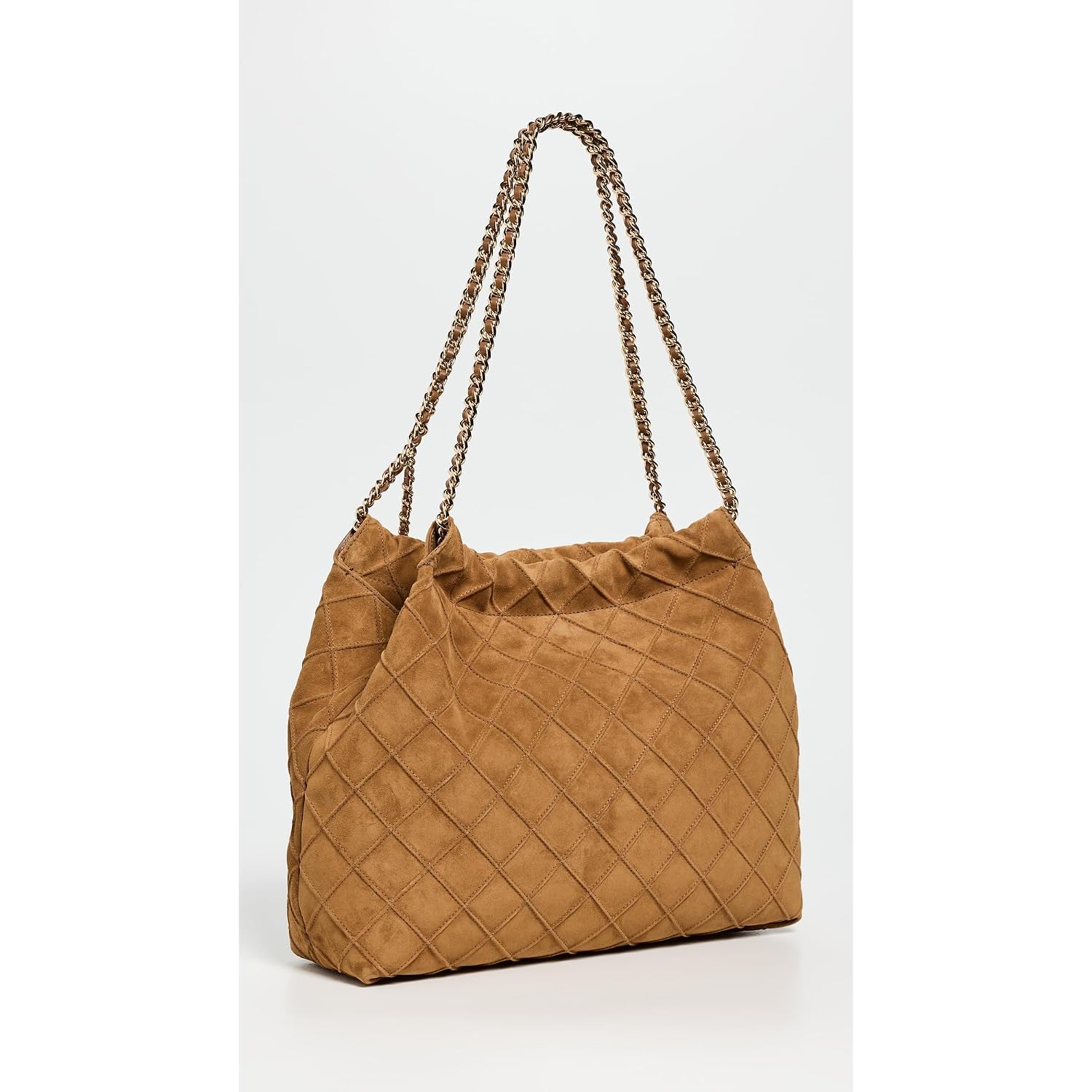 Tory Burch Women'S Fleming Suede Hobo Bag
