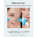Thesaem Iceland Hydrating Eye Stick - Cooling Balm - Dark Circles & Puffiness – Under Eye Treatment - Reduce Wrinkles And Moisturizing - Minimize Dark & Puffy Eyes - Aqua Scent, 0.38 Oz