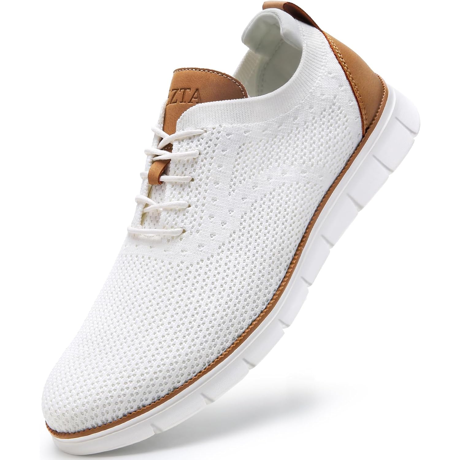 Men'S Casual Dress Oxfords Sneakers Business Mesh Breathable Lightweight Walking Shoes Tennis Comfortable