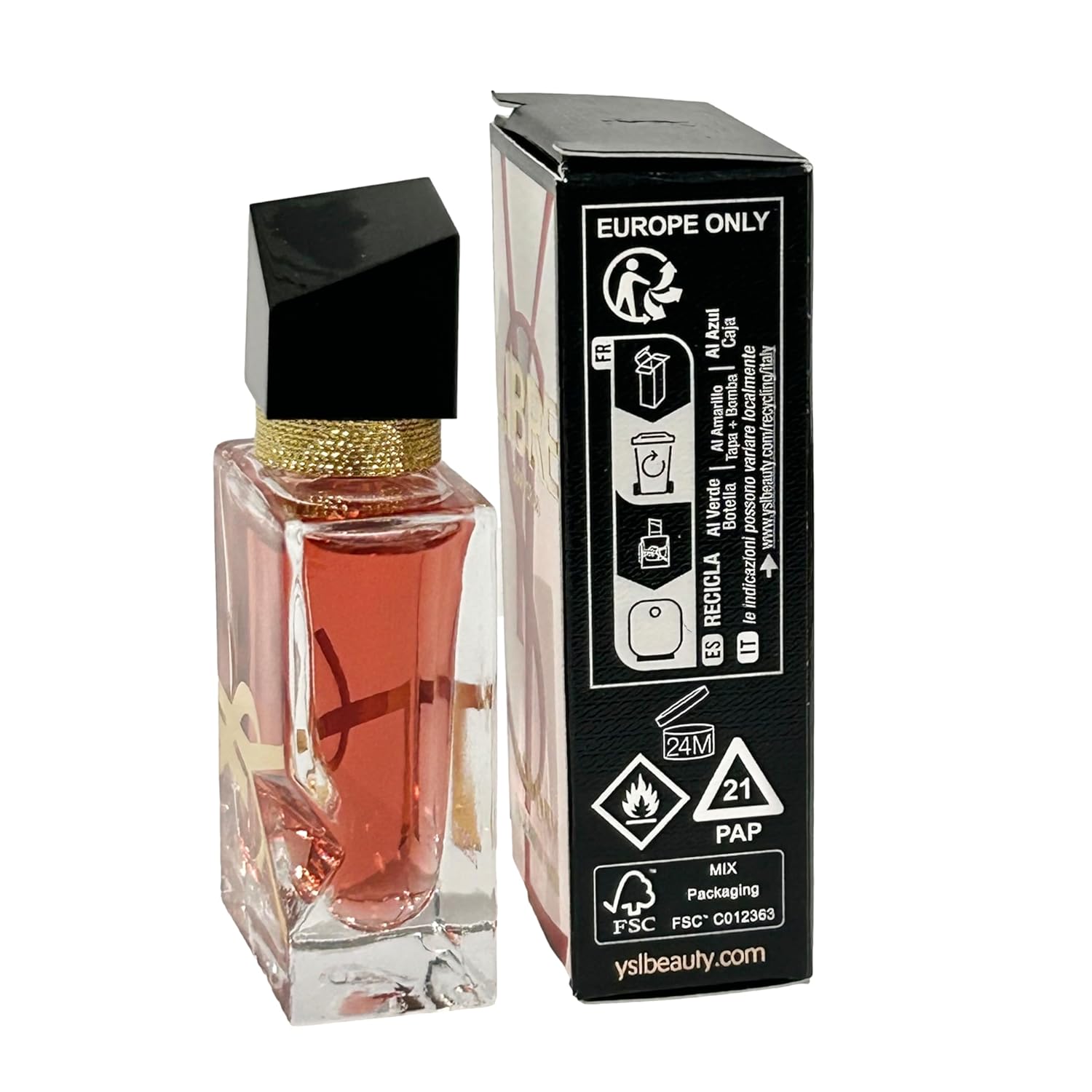 Yves Saint Laurent Berry Crush Fruitee YSL Libre Mini Sample Perfume Women mall Travel 7.5 ml / 0.25 oz - 1436