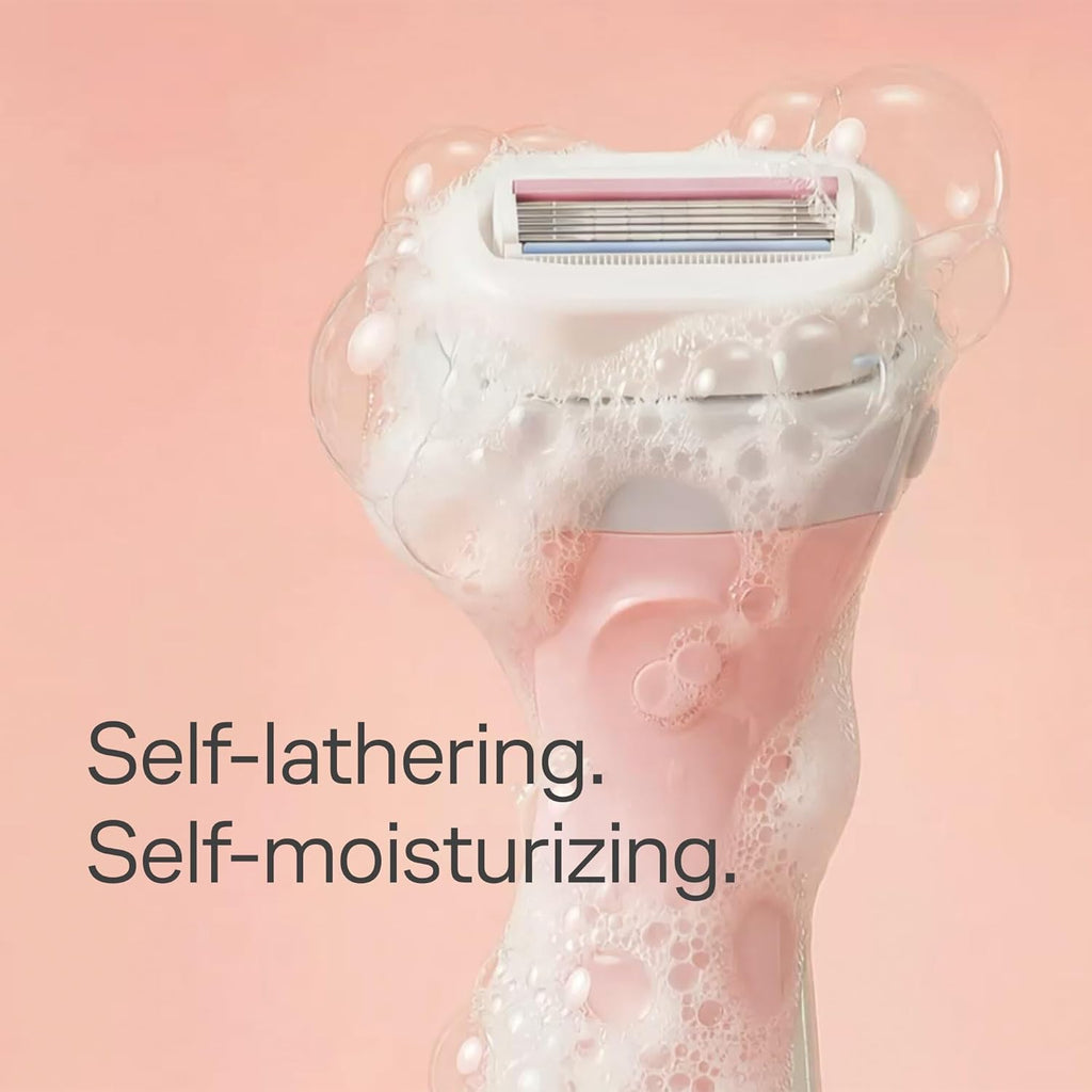 Schick Intuition Razors for Women with Sensitive Skin | 1 Razor & 2 Intuition Razor Blades Refill with Organic Aloe