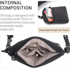 Acuario Small Crossbody Bag For Women, Nylon Crossbody Bags, Trendy Women'S Purse Sling Bag Handbag For Travel, Gym, Shopping