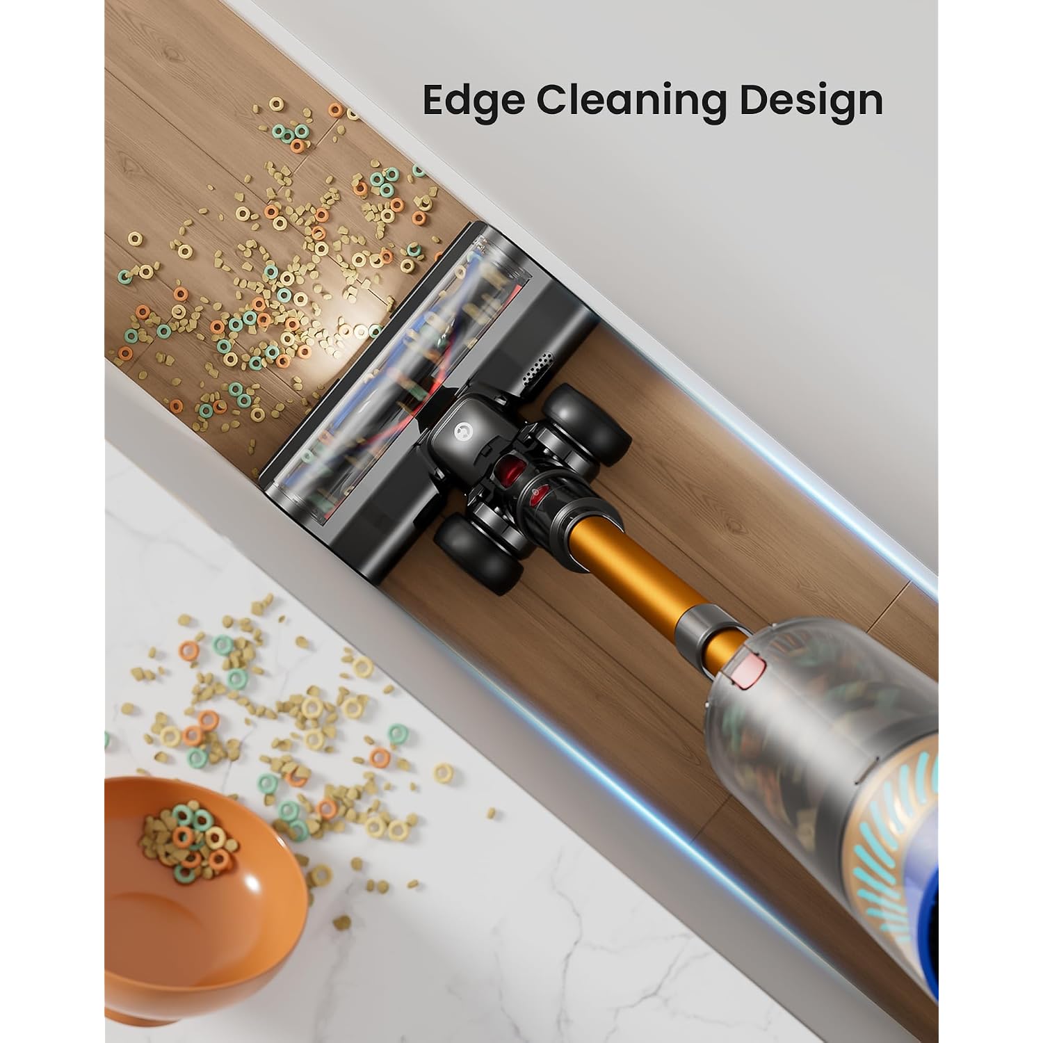 Cordless Vacuum Cleaner, 65Kpa 650W 70Mins Stick Vacuum Cordless With Three Suction Modes, Self-Standing&Led Touch Screen, Anti-Tangle Brush, Vacuum Cleaners For Home/Pet Hair/Hardwood Floors/Carpet