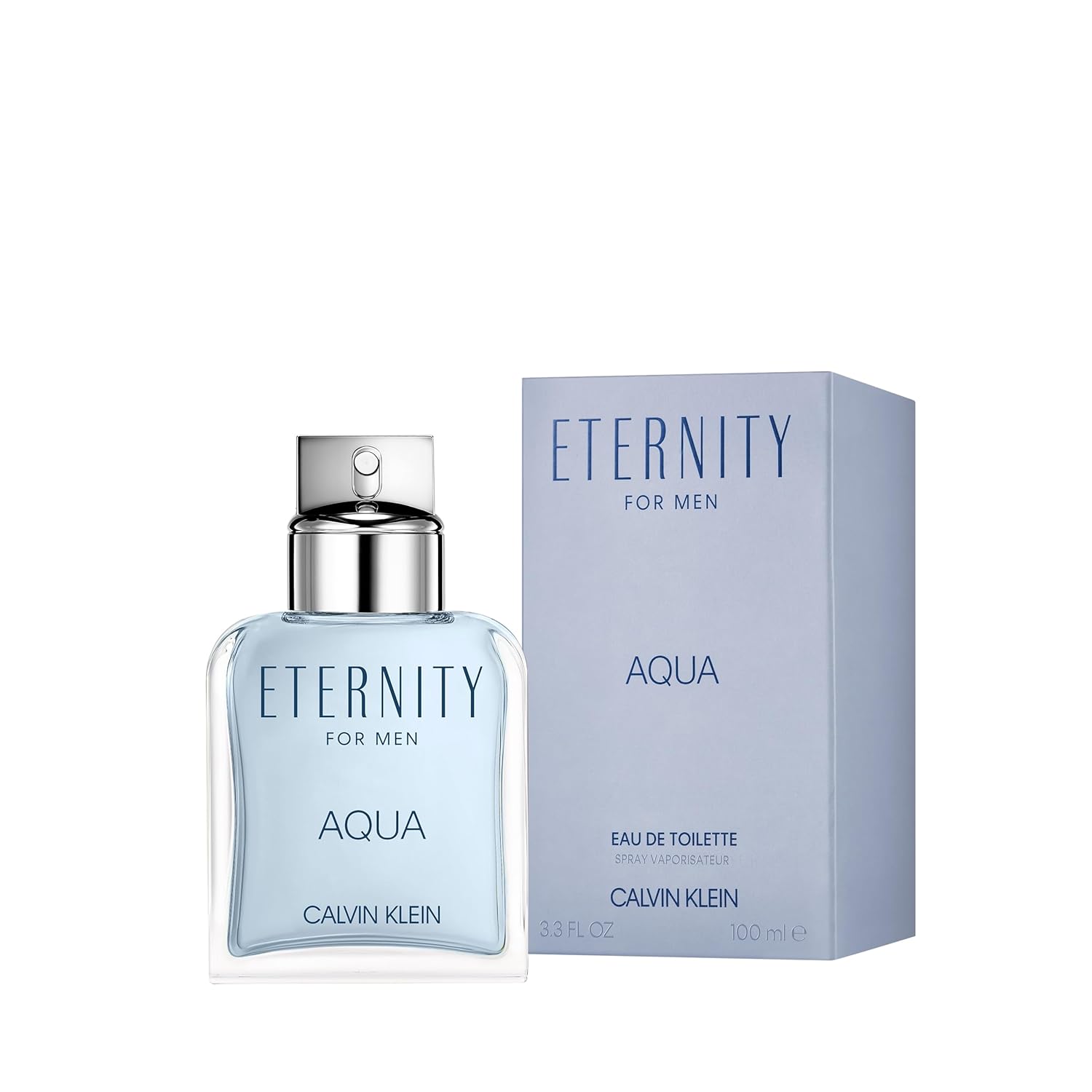 Calvin Klein Eternity Aqua Eau De Toilette – Woody Men's Cologne – With Notes of Cucumber, Sage, & Sandalwood – Long Lasting Fragrance