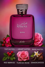 RASASI Hawas Diva Eau de Parfum For Women 3.38 Fl Oz
