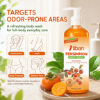 Persimmon Body Wash For Old People Smell, Odor Control, 10.1 Fl Oz