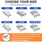 Laveve Heavy Duty 10Mm Bunkie Board Queen Size 60'' X 80'', Breathable Bed Support Board To Prevent Sagging Mattress, With Anti-Slip Dots, Fits Metal Bed Frames, Slatted Frames, And Sofa Beds