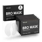 Bro Mask Under Eye Patches For Men - Cooling Eye Patches For Dark Circles And Puffiness With Caffeine, Niacinamide, Hyaluronic Acid (6 X 1 Pairs)