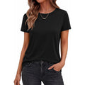 Tshirts for Women - Short Sleeve Spring Summer Tops Loose Fit Shirts Casual Clothes Basic Tees for Vacation 2026