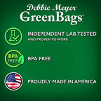 Debbie Meyer Greenbags, 20-Pack (8M, 8L, 4Xl), Reusable Food Storage Bags | Foodfresh Technology, Helps Keep Fruits And Vegetables Fresh Longer, Bpa-Free, Kitchen & Fridge Use, Made In The Usa