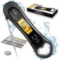 Meat Thermometer Digital, Instant Read Meat Thermometer For Grill And Cooking, With Bottle Opener, Backlight & Calibration Food Thermometer, Kitchen Gadgets For Bbq, Turkey, Candy, Liquids