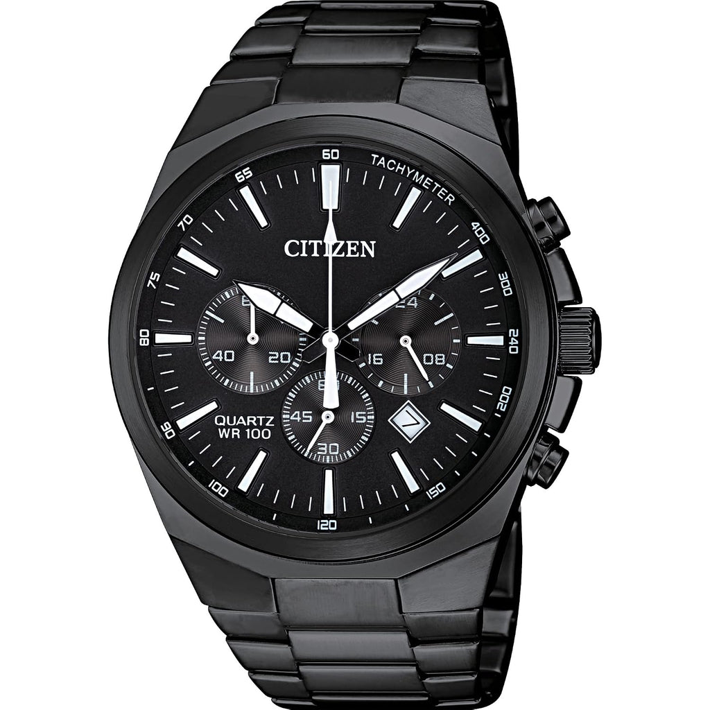 Citizen Quartz Mens Watch, Stainless Steel, Classic