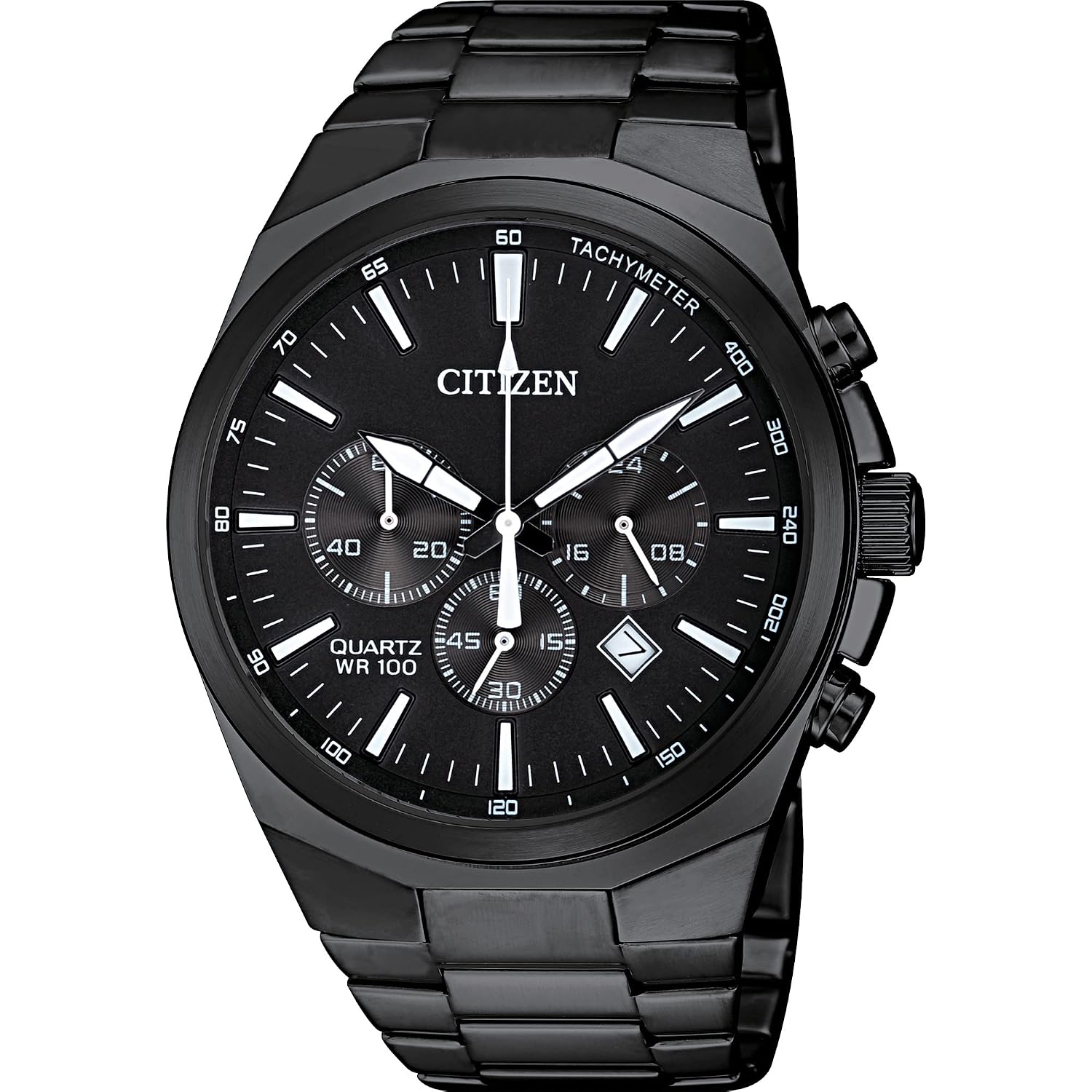 Citizen Quartz Mens Watch, Stainless Steel, Classic
