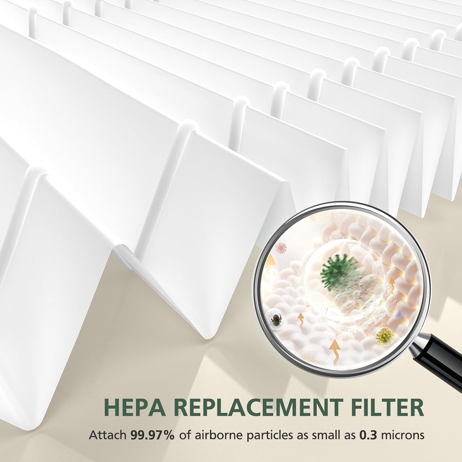 Ap-1512Hh Filter For Coway Airmega Ap-1512Hh & Airmega 200M Air Purifiers | 2 Efficient Filter And 6 Carbon Pre-Filters For Coway Filter Replacement Ap-1512Hh & 200M, Compared To Part # 3304899