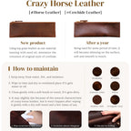 S-ZONE Genuine Leather Shoulder Tote Bag for Women Large Handbag Work Purse | Genuine Leather, Shoulder, Large, Work