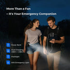 Portable Waist Fan Rechargeable – 10000Mah, 42 Ft/S Max, 5 Speeds 16000Rpm, Personal Cooling Wearable Clip Body Belt Shirt Fans, Hanging Neck Fan With Light