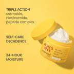 Burt'S Bees Boosted Body Whipped Butter With A Ceramide, Niacinamide And Peptide Complex, Quick-Absorbing Body Butter Helps Support Skin Barrier, Tropical Scented, 6.5 Oz. Jar
