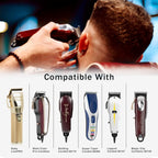 Professional for Wahl Clipper Guards Set, 10 Pcs Coded Cutting Guides #3170-400- 1/16” to 1” Compatible with All Wahl Clippers