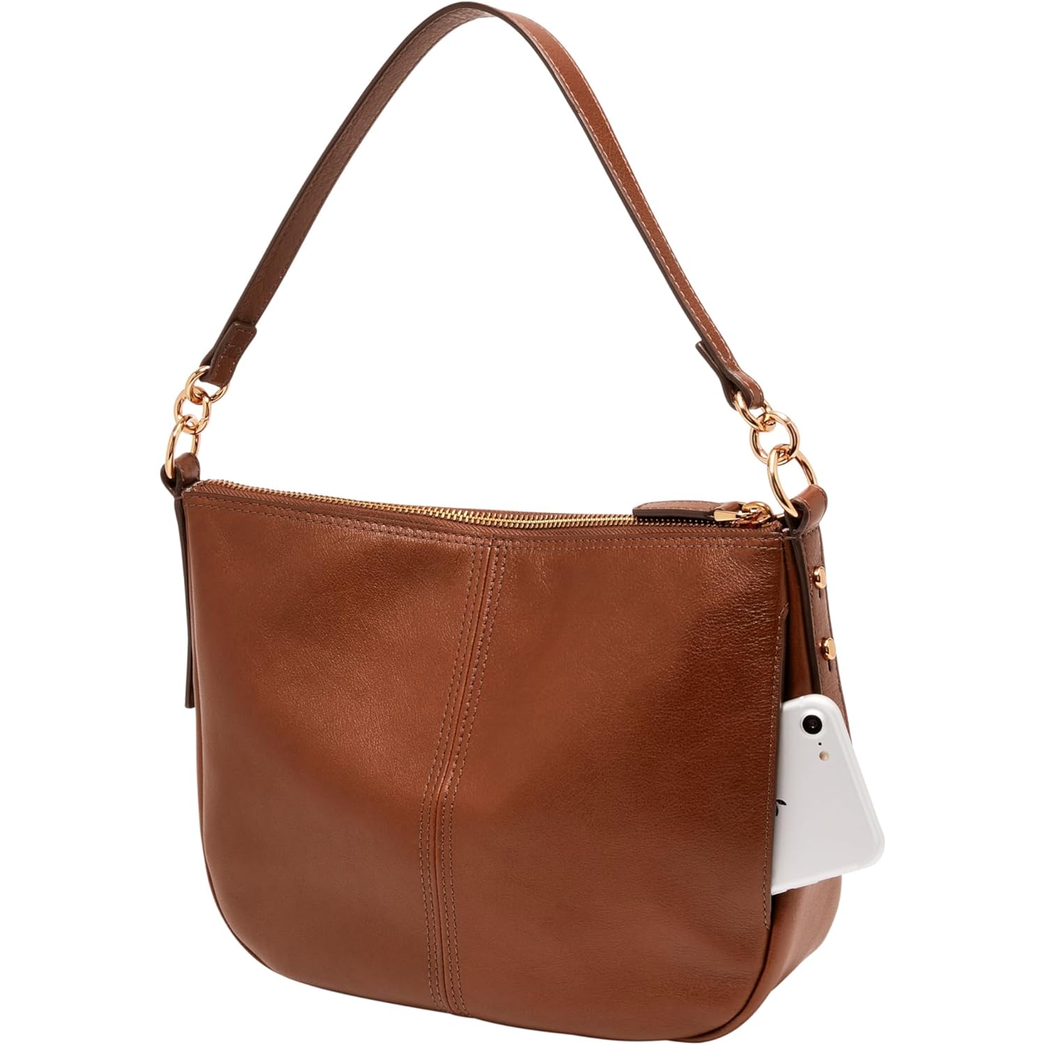 Fossil Women's Jolie Leather Crossbody Purse Handbag