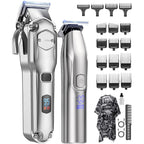 Jack & Rose Clippers And Trimmers Set, Cordless Hair Clippers For Men, Barber Clippers Set