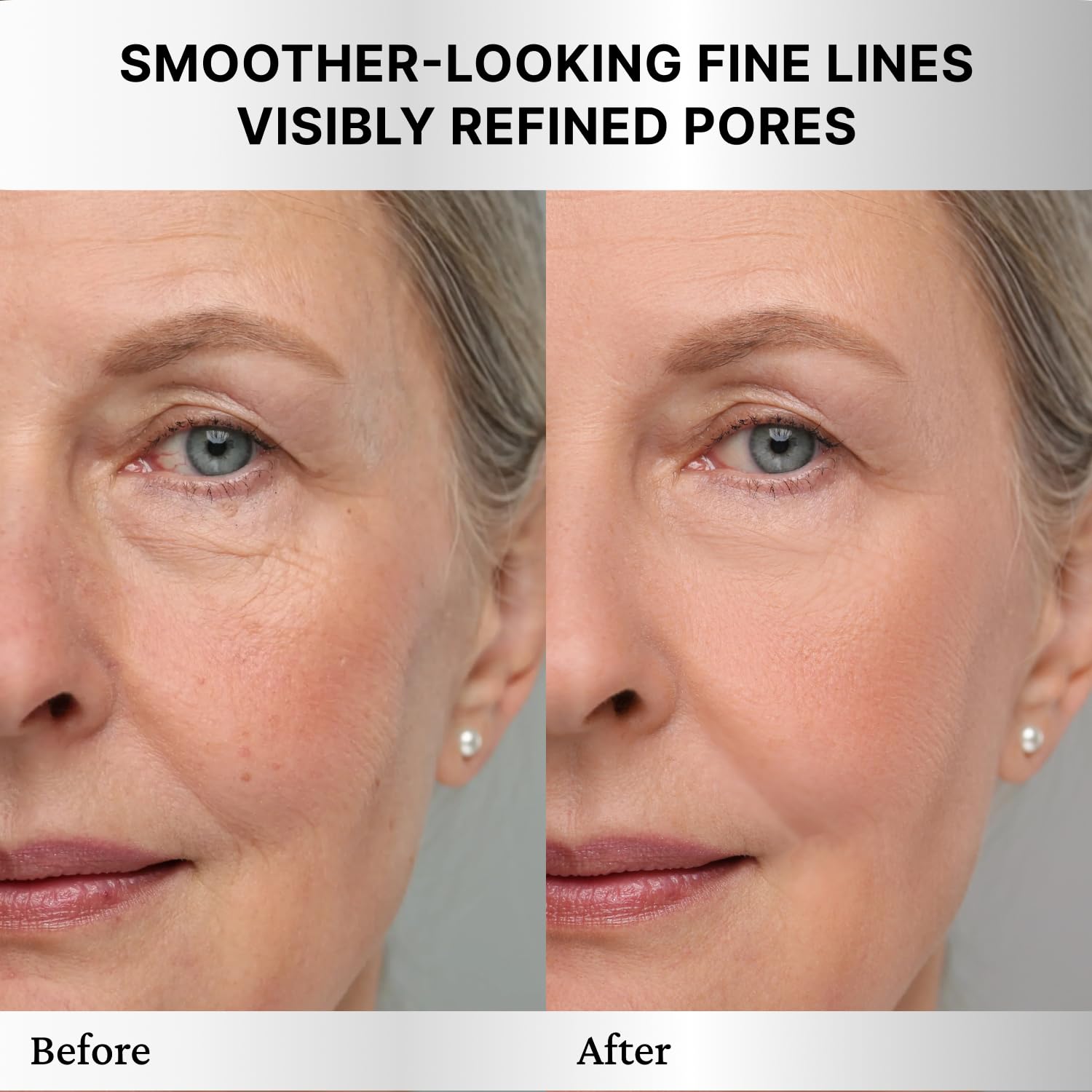 Instant Tightening Face Lift Cream – Instant Face Lift Cream, Makeup-Friendly Wrinkle Filler, Smooths Fine Lines & Blurs Pores with Hyaluronic Acid, Peptides & Panthenol, 1 Fl Oz
