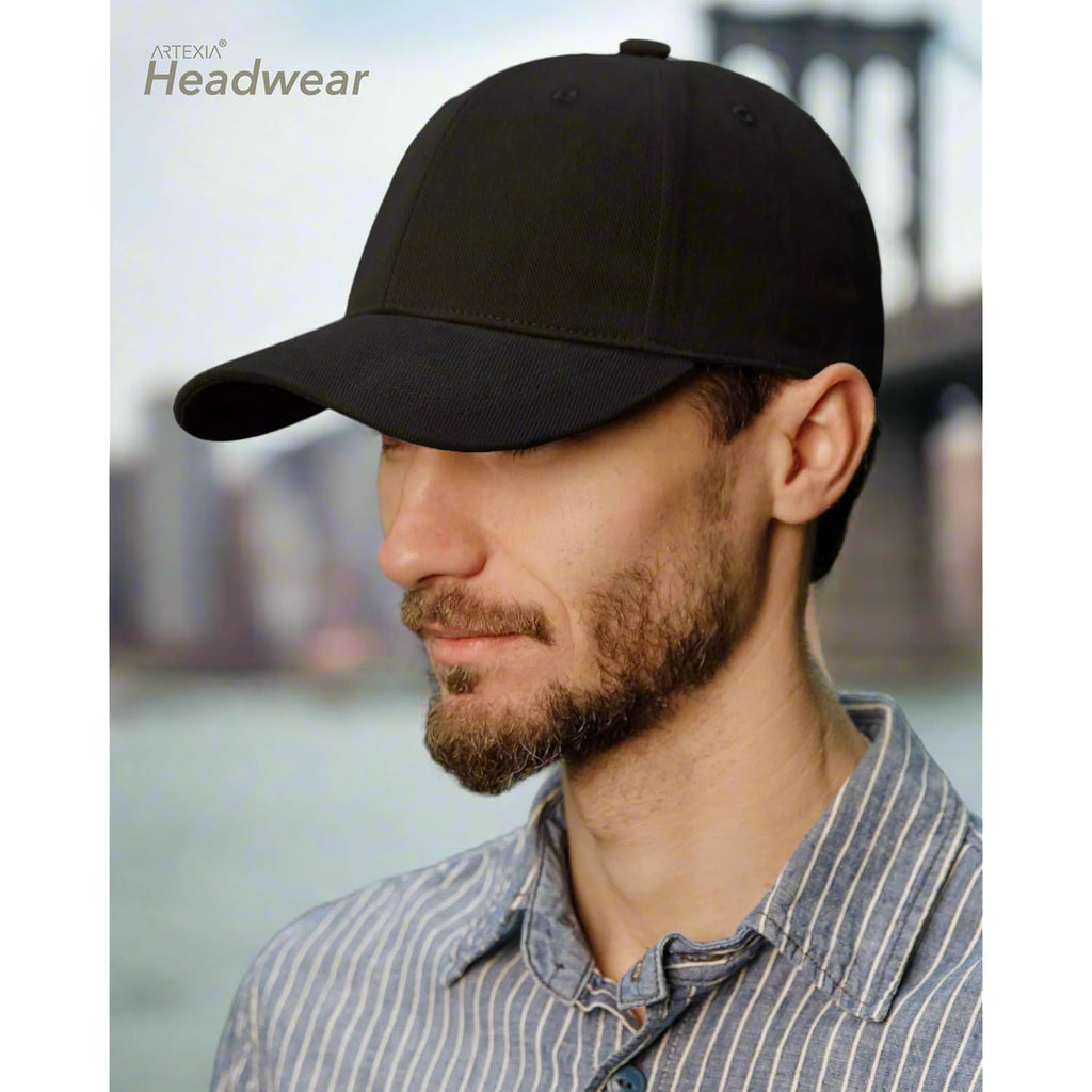 Artexia Baseball Cap 100% Cotton Hats for Men Hats for Women Cooling Performance Womens Baseball Caps