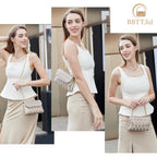 BBTT.ful Shoulder Bags Crossbody Bag Purses Handbags Crystals Rhinestone Evening Bag for Women Clutch Purse with Chain