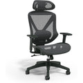 Staples Dexley Ergonomic Task Chair, Mesh, Ergonomic, Lumbar Support, Adjustable Height, Black