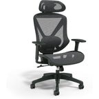Staples Dexley Ergonomic Task Chair, Mesh, Ergonomic, Lumbar Support, Adjustable Height, Black