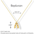 Baydurcan 14K Golden Plated Pendant Necklaces for Women - Cross and Sacred Heart Frog Ghost Cheer Cowgirl Gifts for Friend Sister Daughter Couple, Birthday, Christmas, Graduation Gifts