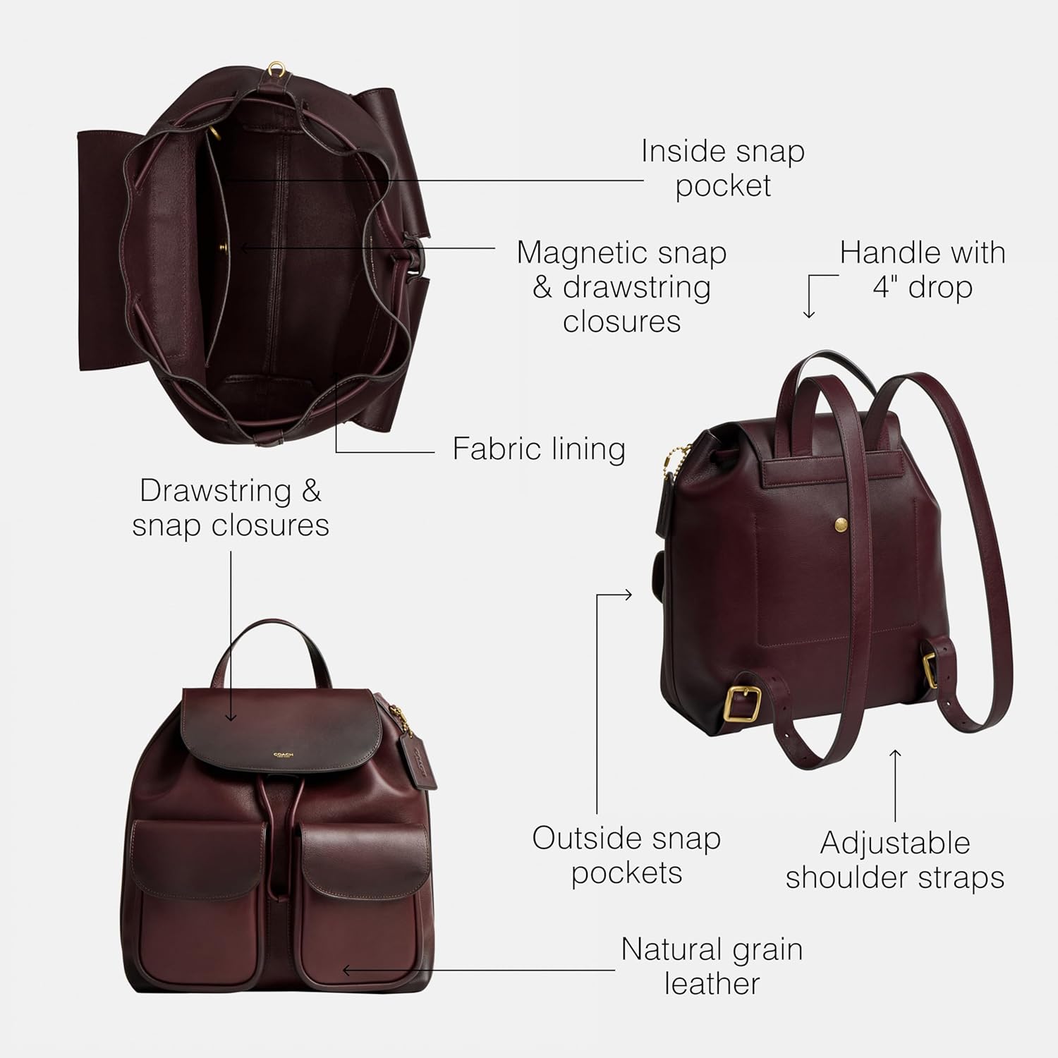 COACH Crosby Backpack 28