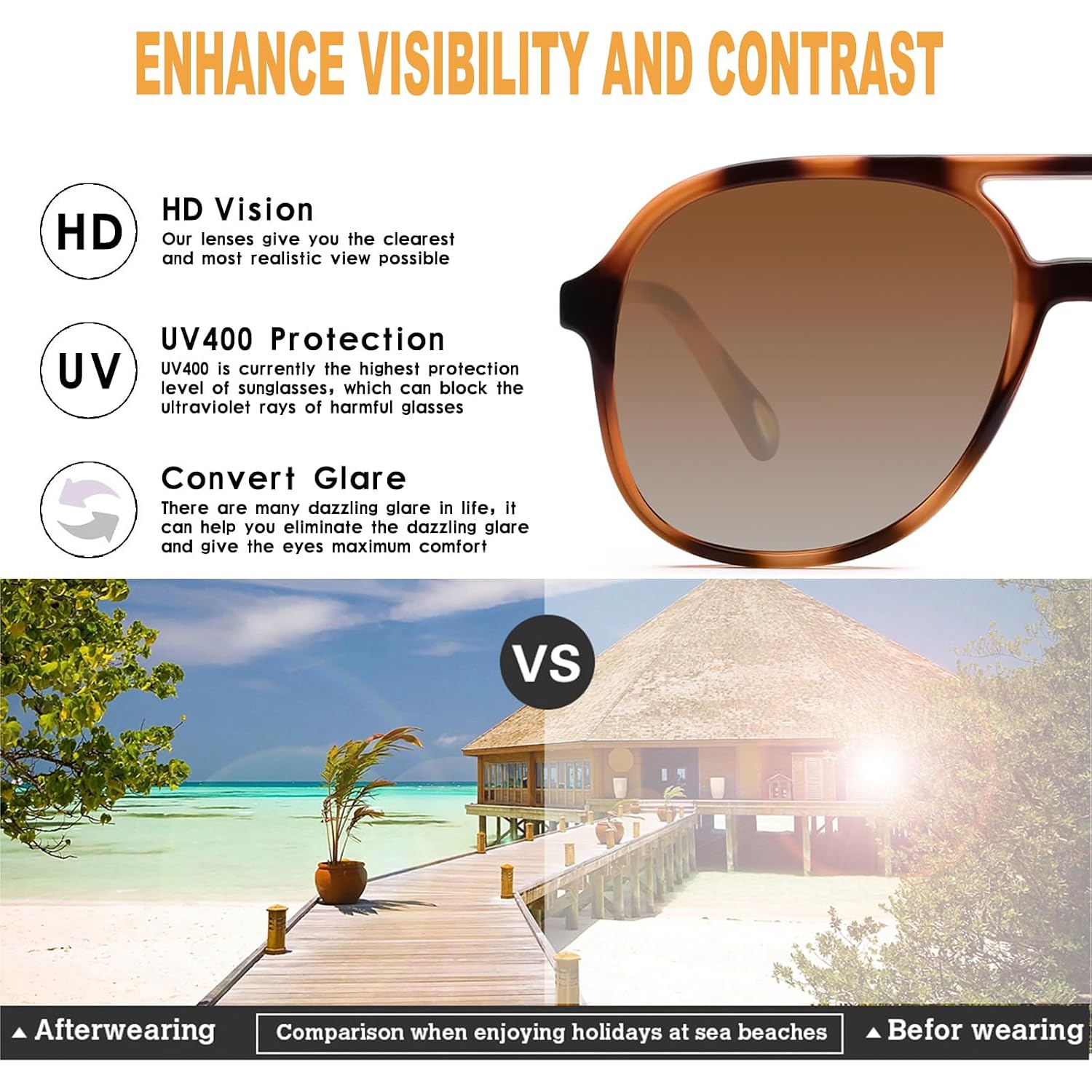 Aviator Sunglasses for Women, Polarized Sunglasses Women with UV Protection, 70s Retro Trendy Cruise Essentials 2026 3 Pack Oversized Aviator: Grey+brown+green