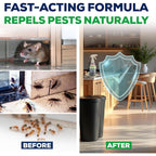 Peppermint Oil Pest Repellent Spray, All Natural, Ready-To-Use, 16 Fl Oz | Peppermint Oil Formula, Repels Mice, Spiders, Ants, Wasps, Bugs, Indoor & Outdoor Use, Smart Grower