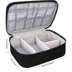Barber Tools Bag Barber Case Hair Tools Travel Bag Clipper Guard Holder For Clippers And Supplies Hair Cutting Scissors Storage Bag Portable Clipper Storage Holder Organizer For Hair Cutting (Black)