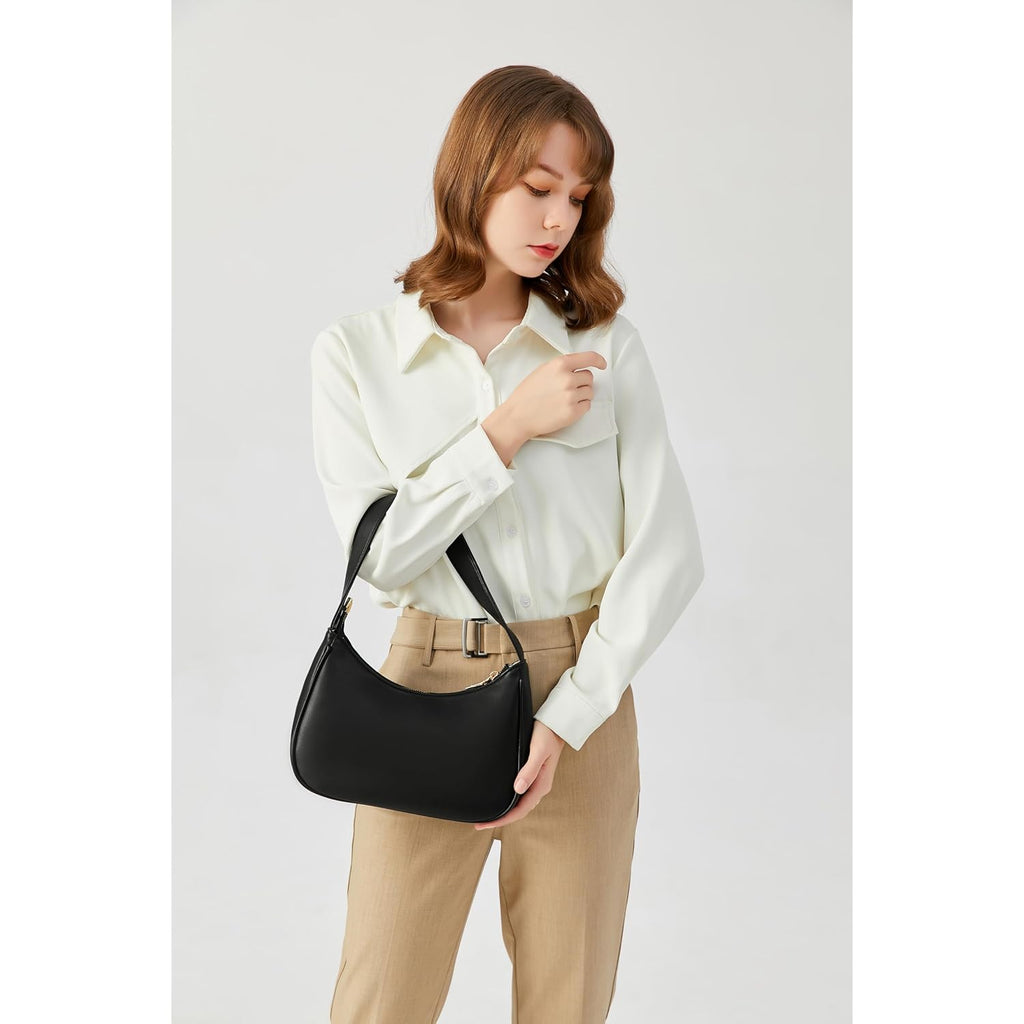 CYHTWSDJ Shoulder Bags for Women, Cute Hobo Tote Handbag Mini Clutch Purse with Zipper Closure