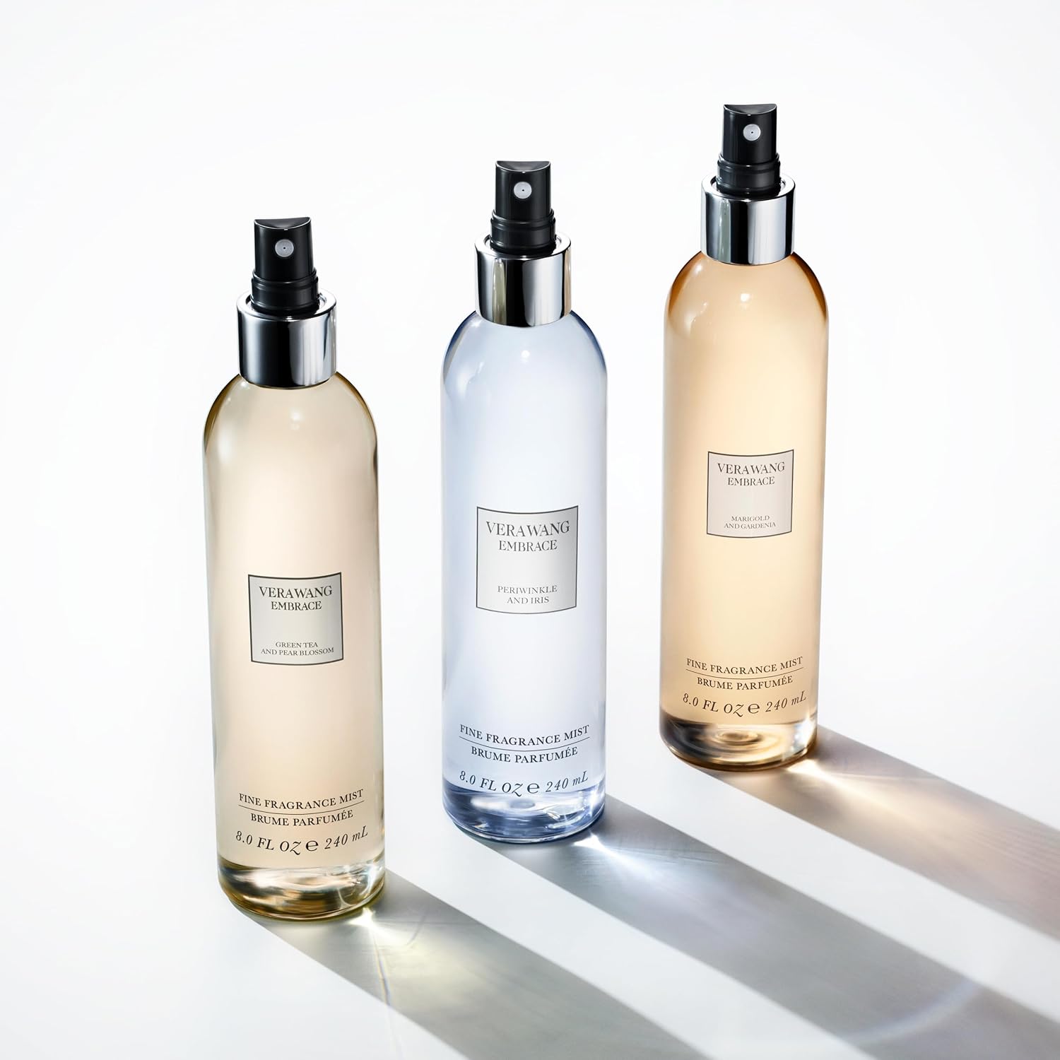 Vera Wang Embrace Green Tea And Pear Blossom Body Mist 8 Fl Oz (Pack Of 1), Notes Of Earthiness, Peony, And Sandalwood, Women'S Fragrance, Long Lasting, Everyday Fragrance