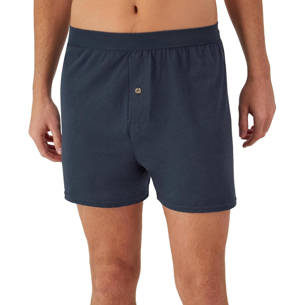 Hanes Mens Underwear Boxers Pack, Cool And Breathable Cotton Underwear, Exposed And Comfortflex Waistbands, Multi-Pack