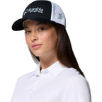 Columbia PFG Mesh Ball Cap Black/Crushed Blue/Marlin