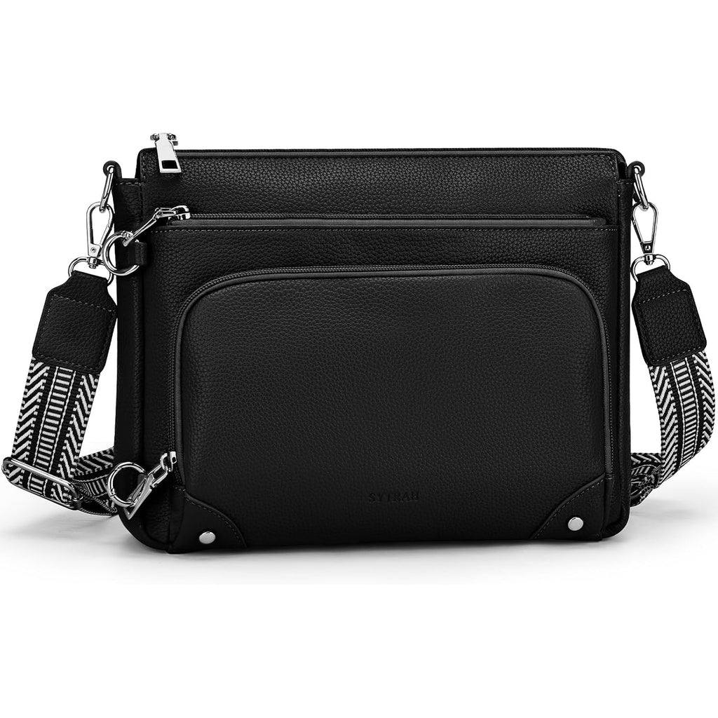Anti-Theft Crossbody Purse For Women, Crossbody Shoulder Bag With Built-In Wallet & Rfid Blocking For Travel Workout