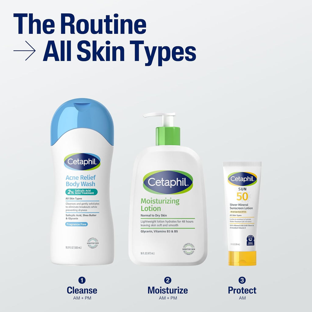 Cetaphil Acne Relief Body Wash 16.9 Floz