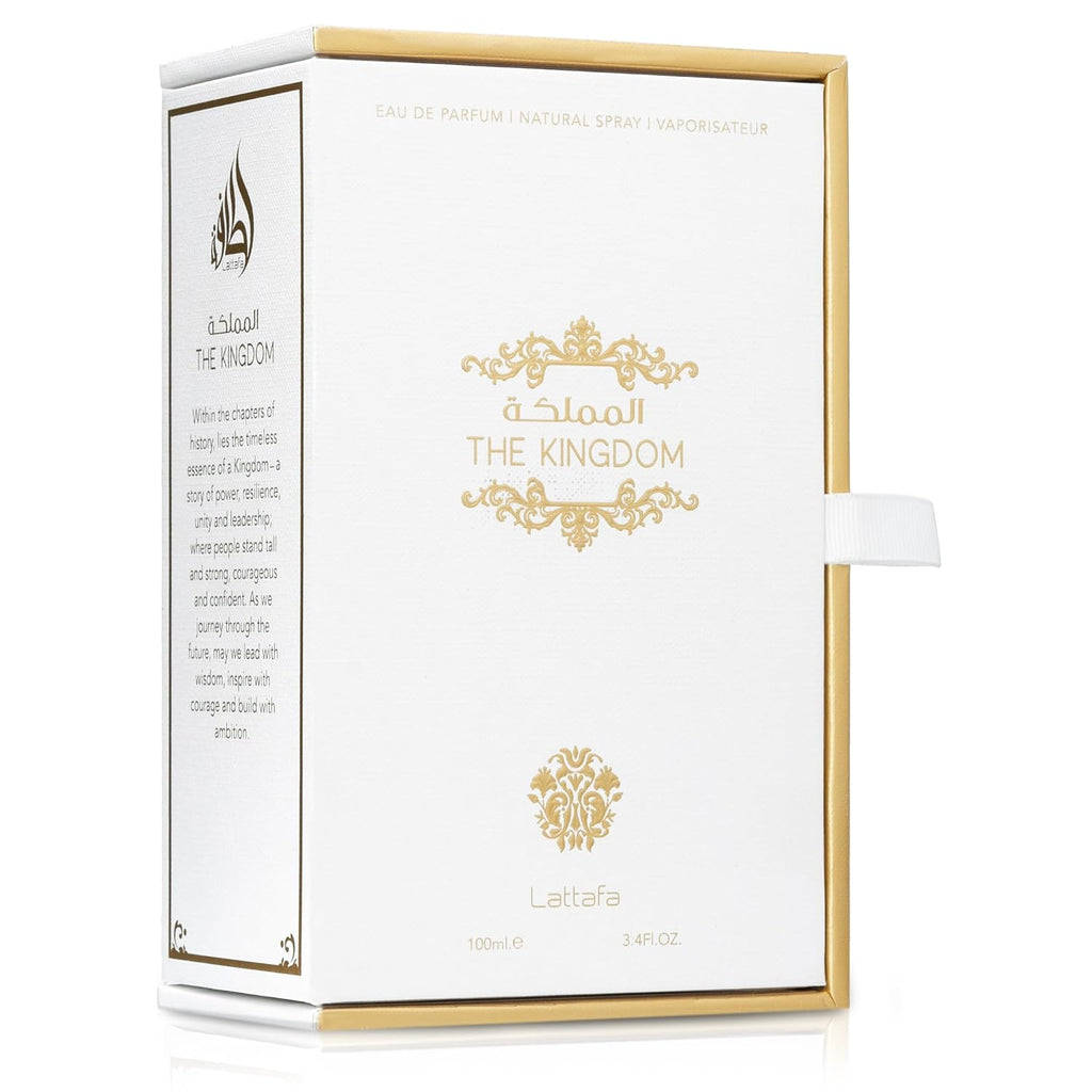 Lattafa The Kingdom Eau De Parfum Spray for Men, 3.4 Ounce