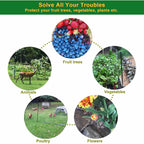 Bird Netting, 7.5 X 100 Ft Heavy Garden Netting Deer Netting For Protect Fruit Trees, Plants And Vegetables Against Birds, Deer, Squirrels And Other Animals