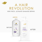 Dove Shampoo Volume & Fullness For Fine, Thin Hair With Bio-Protein Care Technology And Biotin 28 Fl Oz