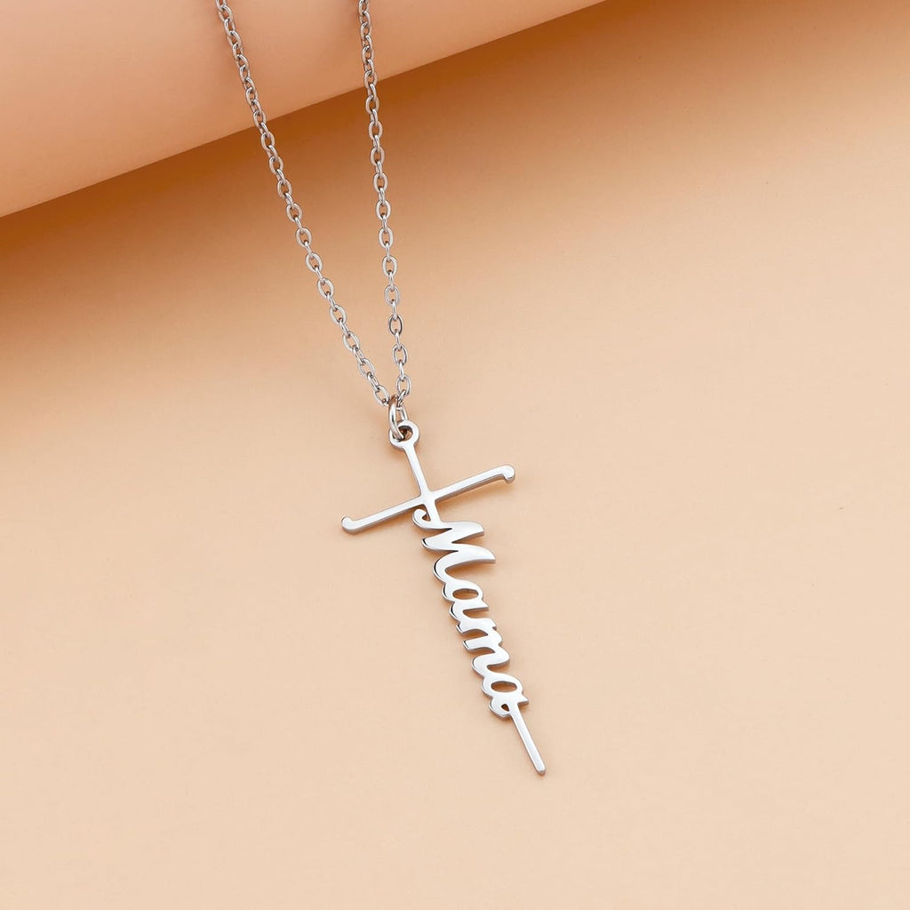 Lcherry Birthday Gifts for Grandma Mom Daughter Teacher Cross Necklace for Women Christian Necklaces Religious Gifts Jewelry for Women Mother's Day