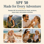 Mineral Sunscreen For Face Spf 50 – Broad Spectrum Zinc Oxide, Made In Usa With Natural & Organic Ingredients, Hydrating Daily Moisturizer For Sensitive Skin, No White Cast & No Chemicals