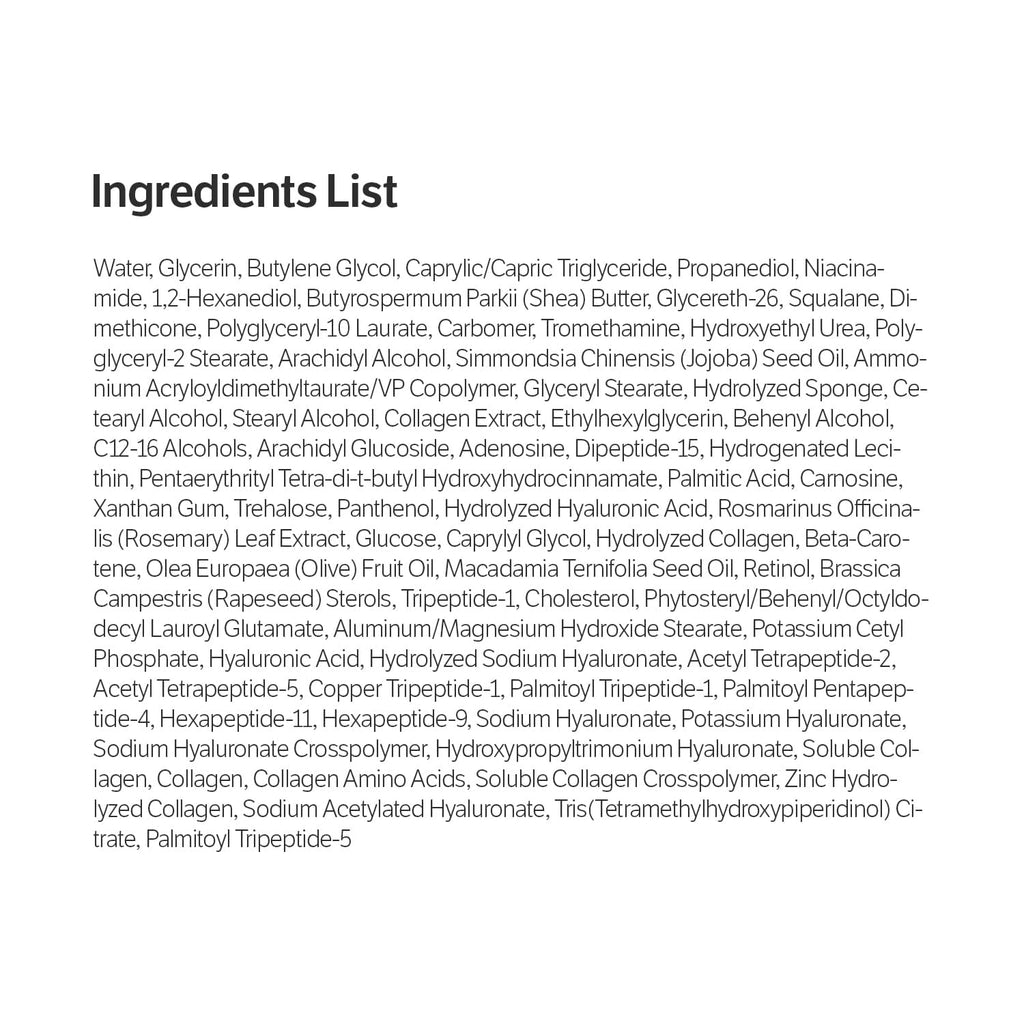SUNGBOON EDITOR Deep Collagen Retinol Capsule Cream | For Fine Lines and Dry Skin | White Spicules + Collagen + Retinol | Korean Skincare, 1.69 fl.oz | Gifts for Women